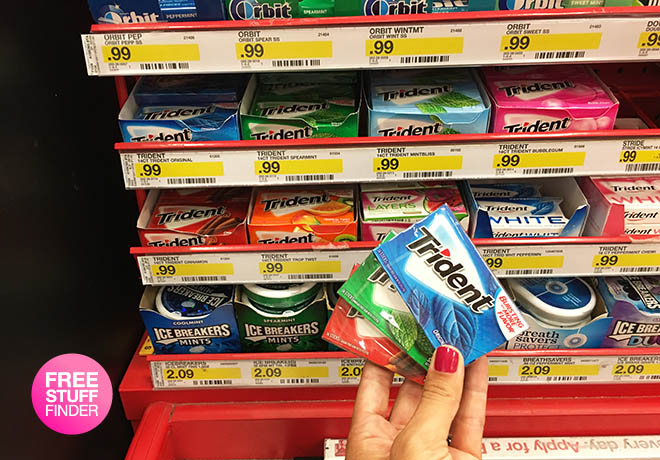 *HOT* $0.49 Trident Gum at Target