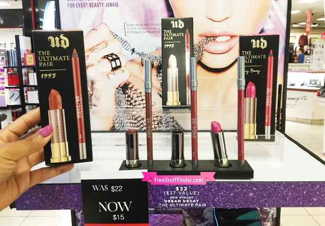 $15 ($37 Value) Urban Decay Lipstick & Liner