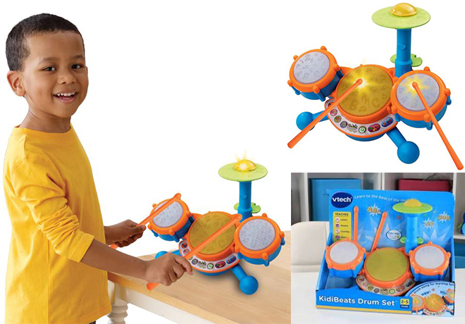 *HOT* $13.19 (Reg $25) VTech KidiBeats Drum Set
