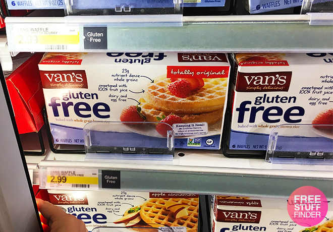 *HOT* $1.79 (Reg $3) Van's Gluten Free or Organic Waffles at Target