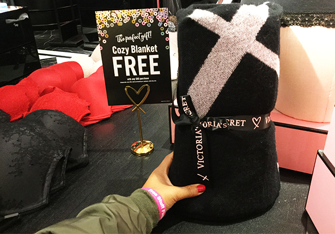 FREE Victoria’s Secret Blanket with Purchase (In-Store Only!)