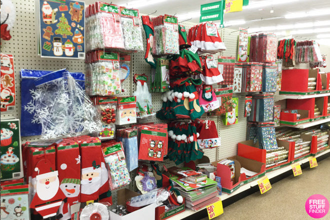 *HOT* $0.50 Christmas Clearance at Dollar Tree (Gift Bags, Stocking Stuffers & More!)