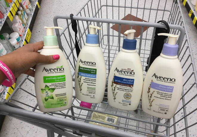 $2.72 (Reg $10.29) Aveeno Lotion at Rite Aid