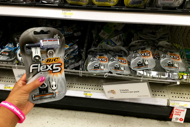$2.99 (Reg $6) BIC Flex 5 Men’s Disposable Razors at Target