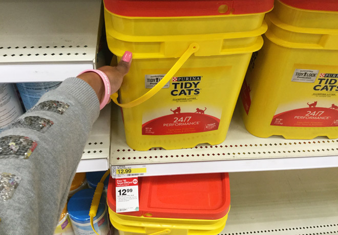 $6.69 (Reg $13) Tidy Cats Litter at Target (Today Only!)