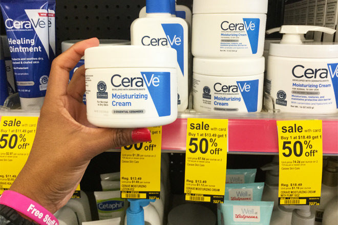 *HOT* $3.12 (Reg $13.49) CeraVe Moisturizing Cream at Walgreens