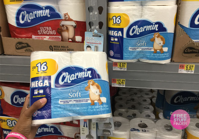 $3.97 (Reg $4.97) Four-Pack Charmin Toilet Paper at Walmart