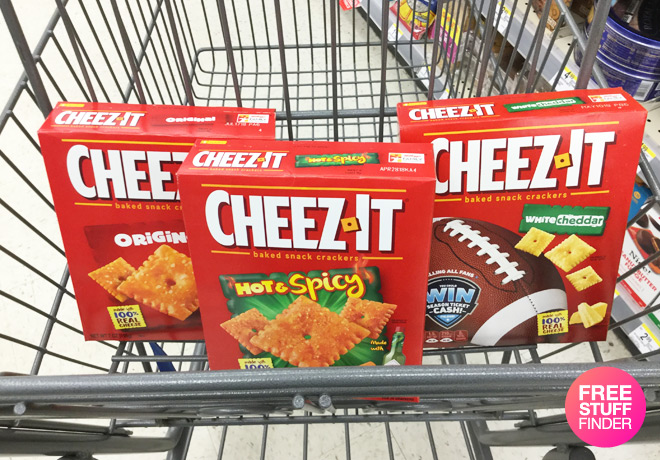 $2 (Reg $3.29) Cheez-It Crackers at Walgreens