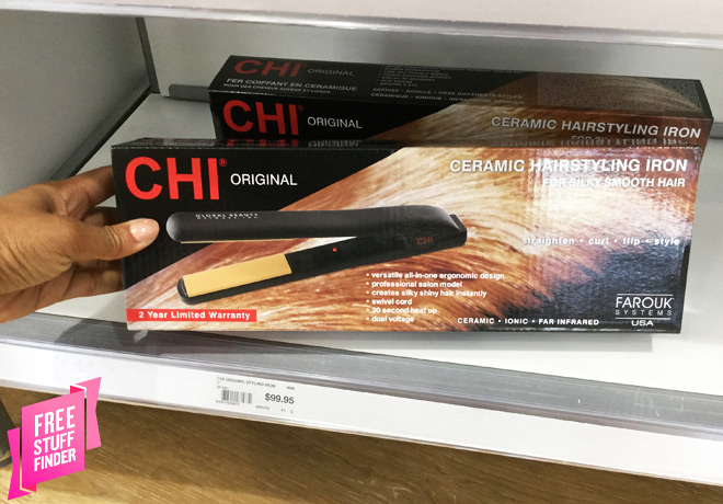 $47.96 (Reg $100) CHI 1” Hairstyling Iron