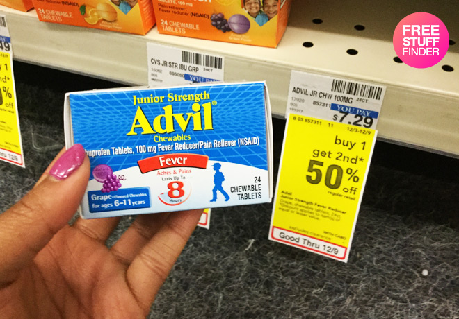 $2.99 (Reg $7.29) Children's Advil Chewables at CVS