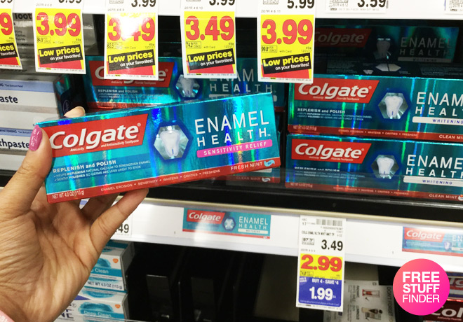 $0.99 (Reg $) Colgate Enamel Health Toothpaste at Kroger (Today Only!)