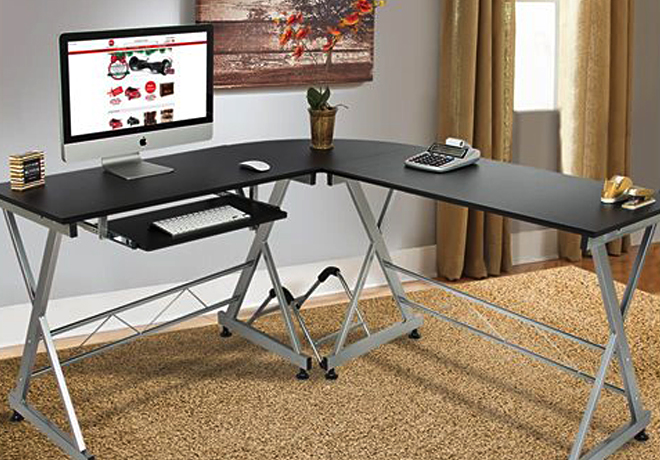 $58.40 (Reg $73) Corner Computer Desk +FREE Shipping