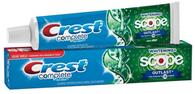 $0.82 (Reg $5.12) Crest Complete Toothpaste + FREE Shipping