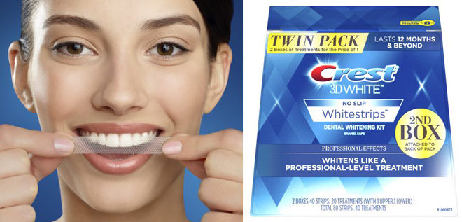 *HOT* $44.88 (Reg $90) Crest 3D White Strips Twin Pack + FREE Shipping