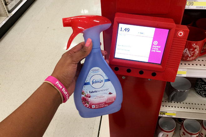 *HOT* Clearance Find: $0.04 Febreze Fabric Refresher at Target