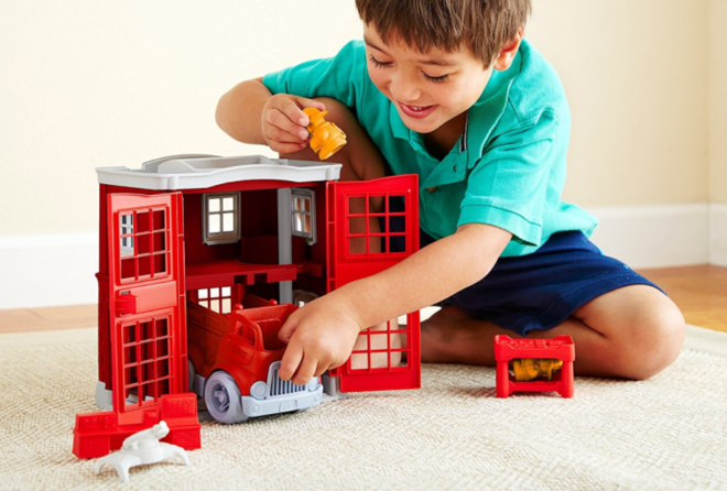 *HOT* $19.52 (Reg $50) Green Toys Fire Station Playset (Best Price!)
