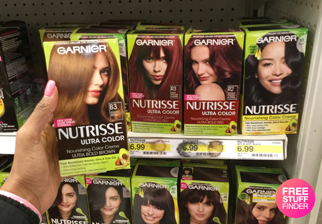 $3.59 (Reg $7) Garnier Nutrisse Hair Color at Target