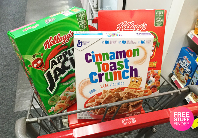 $1.36 (Reg $4.79) General Mills Cereals at CVS