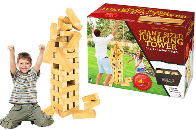 *HOT* 50% Off Giant Sized Jumbling Tower Game Cartwheel Offer (Today Only!)