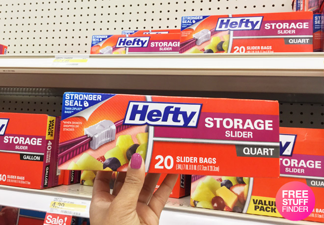 $0.62 (Reg $1.29) Hefty Slider Bags at Target (Today Only!)