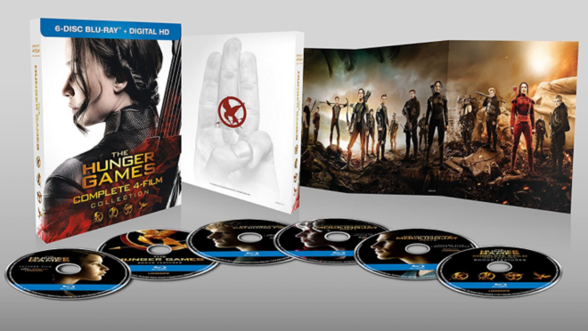 $19.99 (Reg $50) Hunger Games  Complete 4-Film Collection Blu-ray (Today Only)