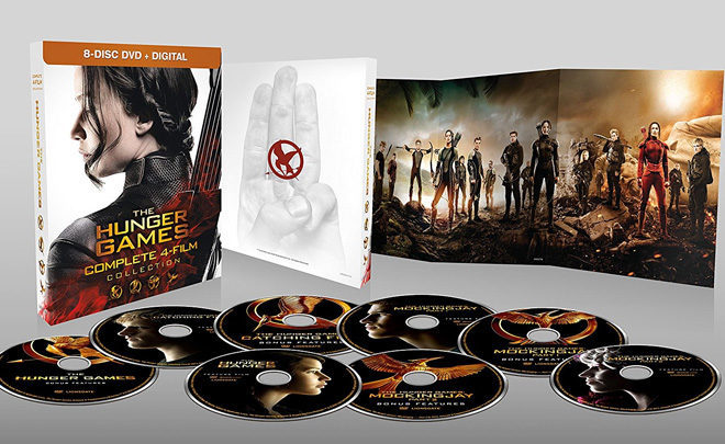 *HOT* $13 (Reg $30) The Hunger Games Complete 4-Film Collection (DVD + Digital)