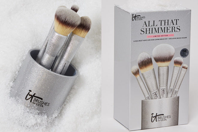 *HOT* 50% Off IT All That Shimmers 5-Piece Brush Set (Today Only!)