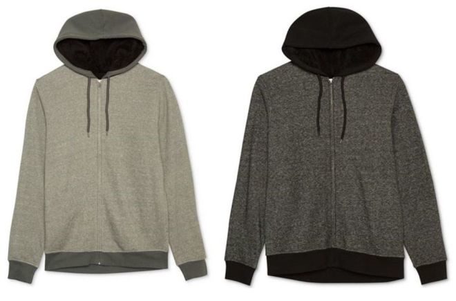 $13.99 (Reg $50) Jem Men's Sherpa-Lined Fleece Hoodie