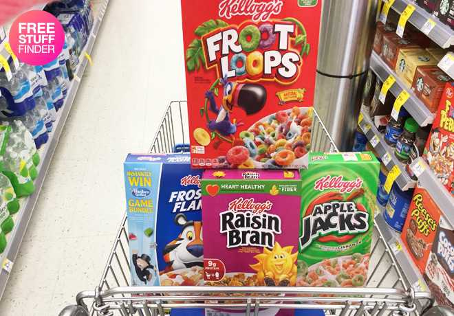 $1.39 (Reg $4.29) Kellogg's Cereals at Walgreens