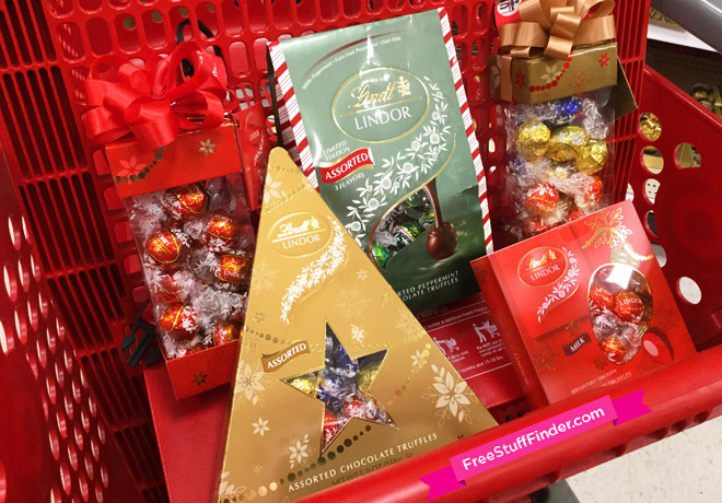 $2.61 (Reg $5) Lindt Holiday Chocolate Gift Box at Target