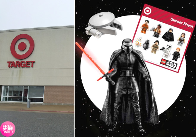 FREE Star Wars Sticker Sheet & LEGO Mini Set at Target (Today Only!)