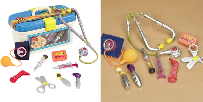 $13.06 (Reg $22) B. Dr. Doctor Toy Medical Kit