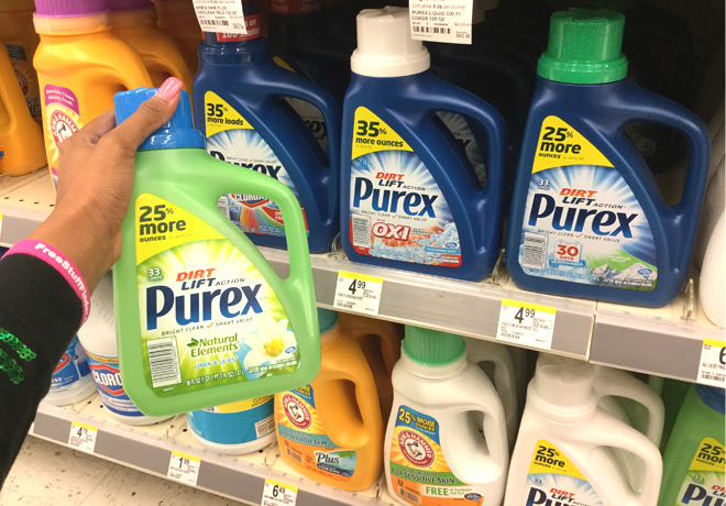 $0.49 (Reg $5) Purex Laundry Detergent at Walgreens (Print Now!)