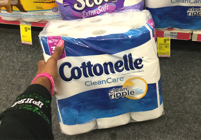 $2.93 (Reg $15) Cottonelle Bath Tissue at CVS