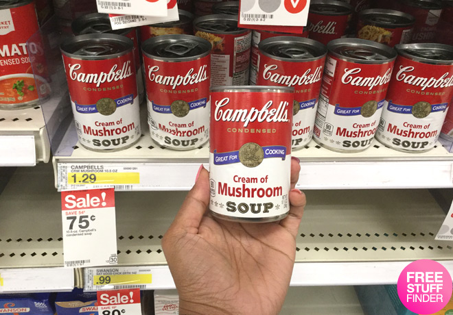 $0.55 (Reg $1.29) Campbell's Cream Soup at Target