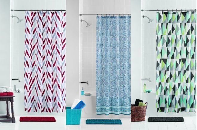 $5.40 (Reg $10) Mainstays Bath Set (Curtain, Mat and Rings) + FREE Pickup