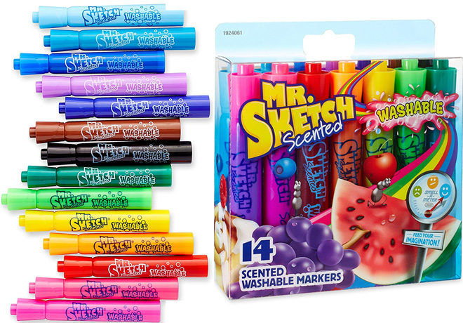*HOT* $4.96 (Reg $15) Mr. Sketch 14 Ct Washable Scented Markers (Lowest Price!)