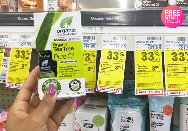 $5.03 (Reg $12) Organic Skincare Doctor Tea Tree Pure Oil at CVS