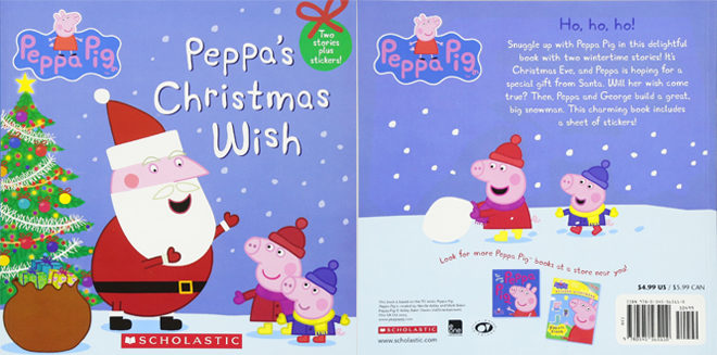 $1.82 (Reg $4.64) Peppa’s Christmas Wish Book
