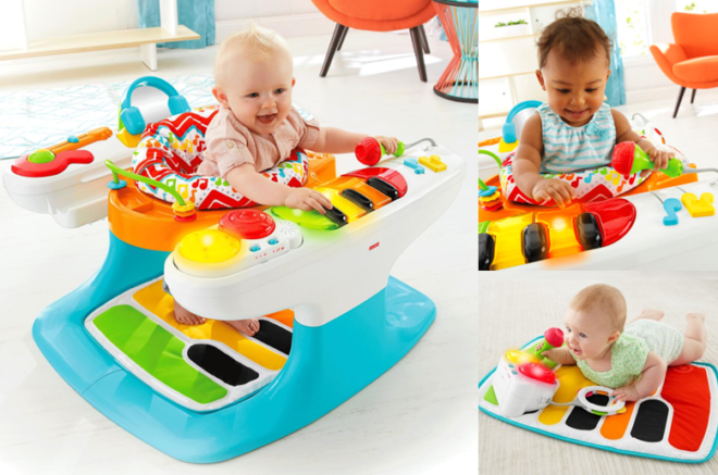 $74.99 (Reg $130) Fisher-Price 4-in-1 Step ‘n Play Piano + FREE Shipping