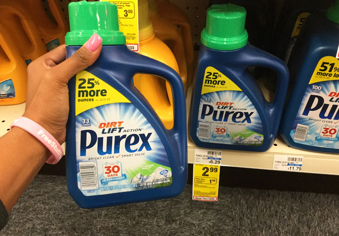 FREE Purex Laundry Detergent at CVS + $0.51 Moneymaker (Week 12/31)