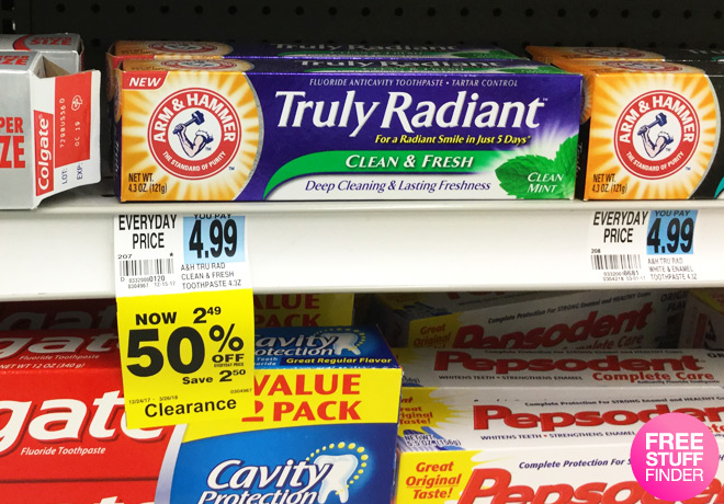 $1.99 (Reg $5) Arm & Hammer Toothpaste at Rite Aid (Clearance Find)