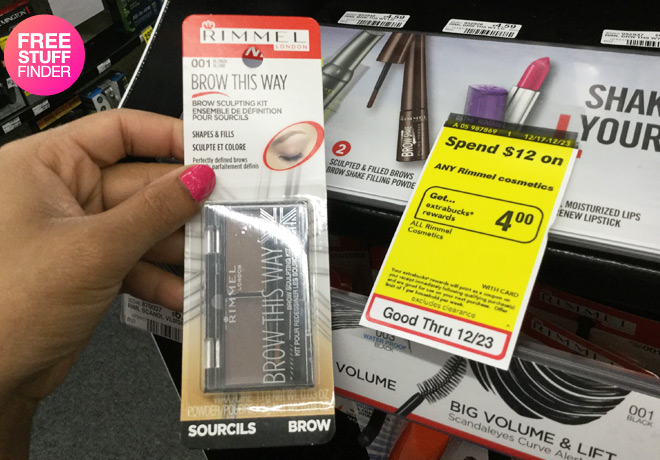 $0.26 (Reg $4.59) Rimmel Brow Sculpting Kit at CVS