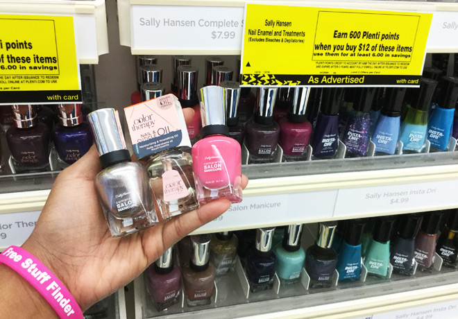 $1.33 (Reg $9) Sally Hansen Nail Products at Rite Aid