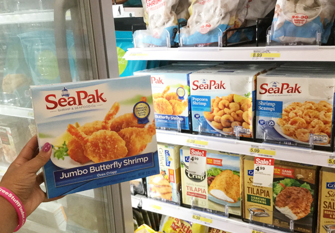 $3.99 (Reg $6.39) SeaPak Frozen Breaded Shrimp at Target