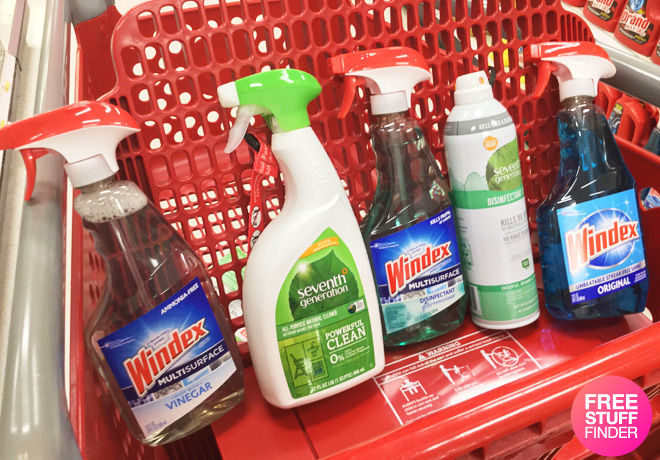 $1.28 (Reg $3) Seventh Generation Cleaners & Windex at Target