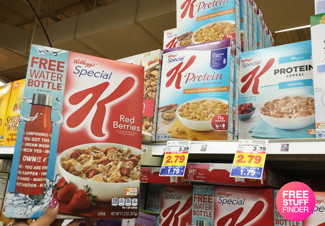 $1.04 (Reg $3.39) Kellogg's Special K Cereal at Kroger (Today Only!)