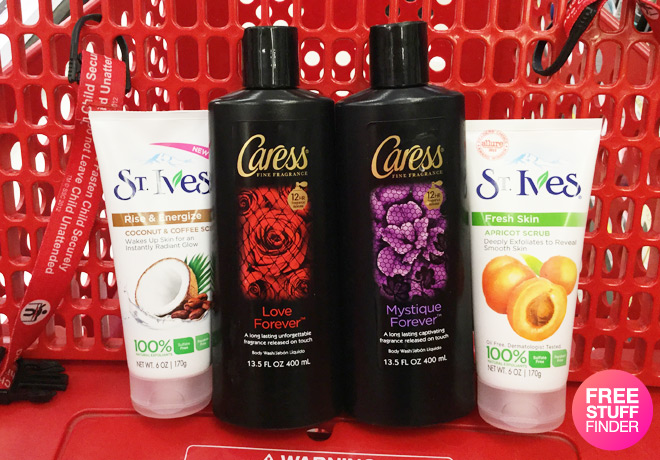 $0.99 (Reg $4) Caress Body Wash & St. Ives Face Scrubs at Target (Today Only!)