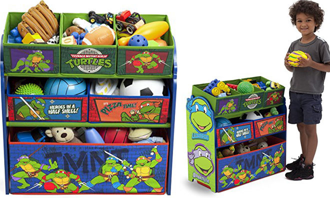 $23.98 (Reg $30) Nickelodeon Ninja Turtles Multi-Bin Toy Organizer