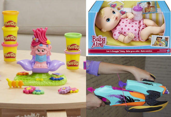 *HOT* Up to 80% Off Play-Doh, NERF, Baby Alive (Today Only)